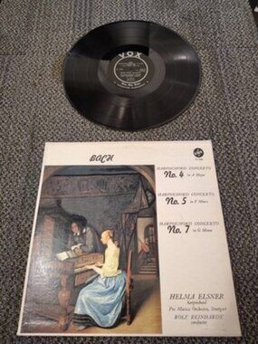 Bach: Three Concertos For Harpsichord and String Orchestra, LP 1951, VOX PL 7260